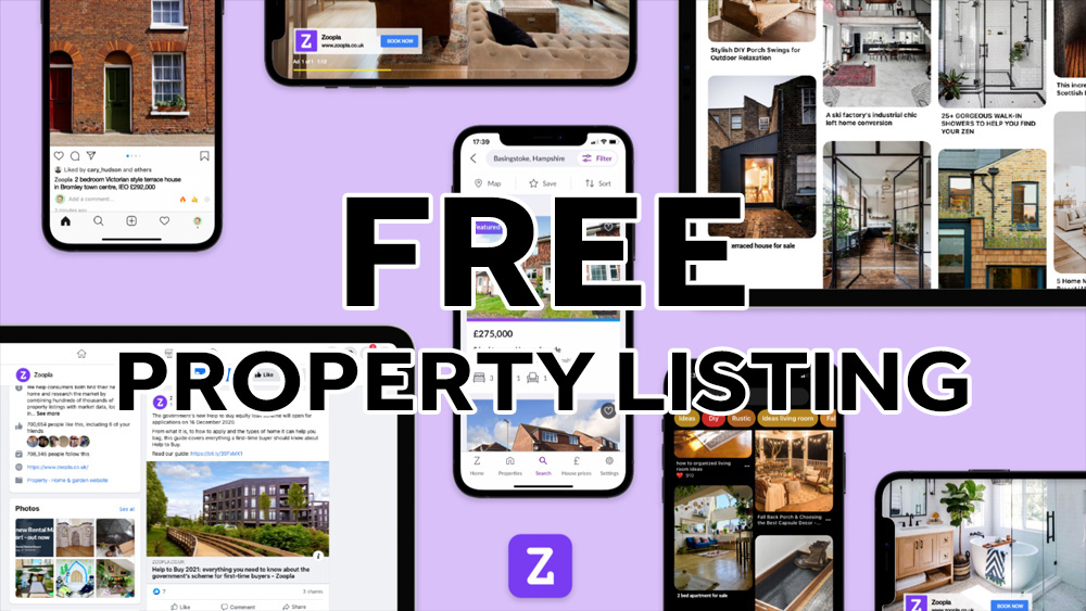 Free property listing offer by Spartan Property Estate Agents with mobile and tablet displays. Free property listing offer by Spartan Property Estate Agents with mobile and tablet displays.